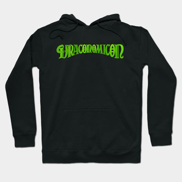 Draconomicon (Dragon Green) Hoodie by Riverlynn_Tavern